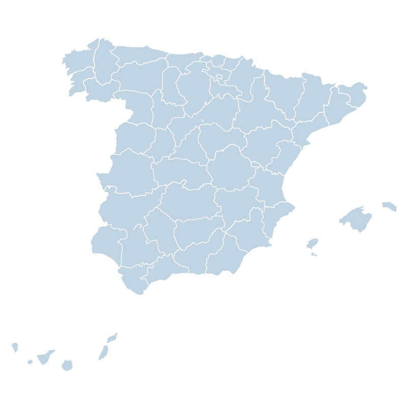 Spanish-map